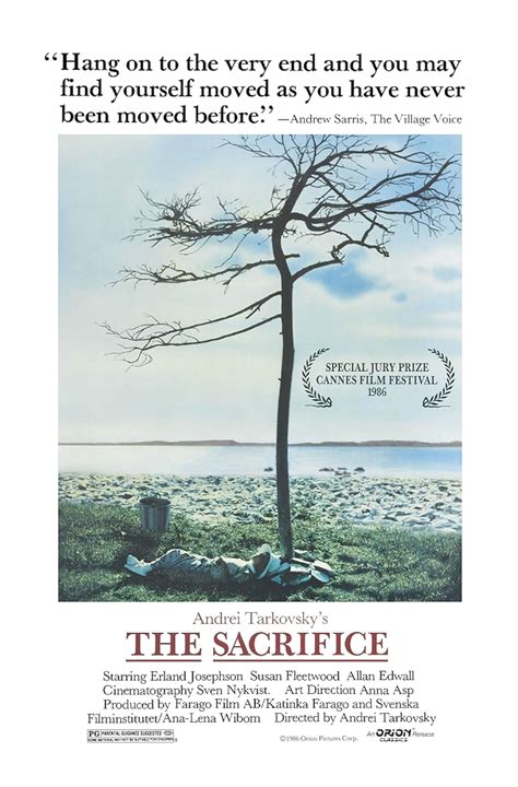 The Sacrifice (1986) film online,Andrei Tarkovsky,Erland Josephson,Susan Fleetwood,Allan Edwall,GuÃ°rún Gísladóttir